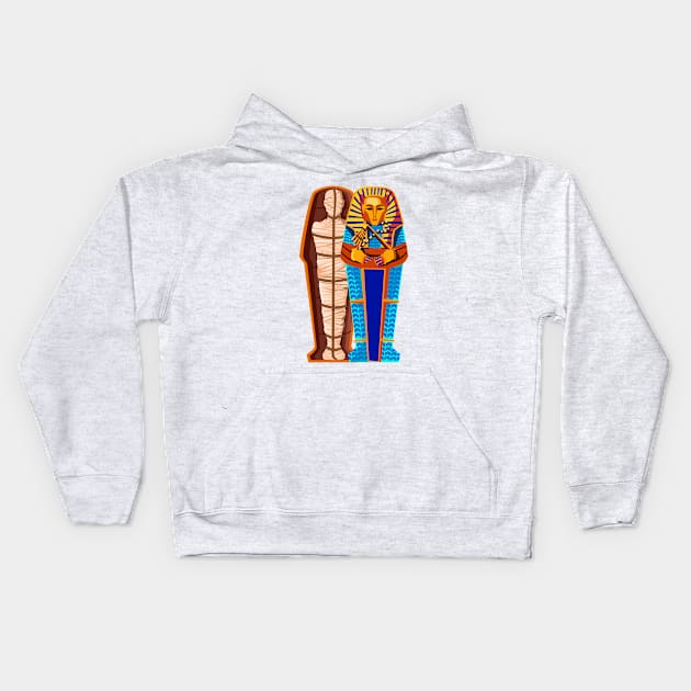 Mummy Kids Hoodie by Mako Design 